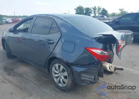 2015 Toyota Corolla Le из США, поврежденный, VIN 2T1BURHE3FC448104